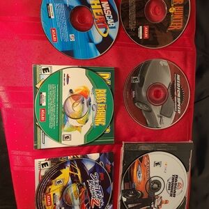 NASCAR, Need for Speed, Deer Hunter, Pro Bass Fishing PC Game Lot 6